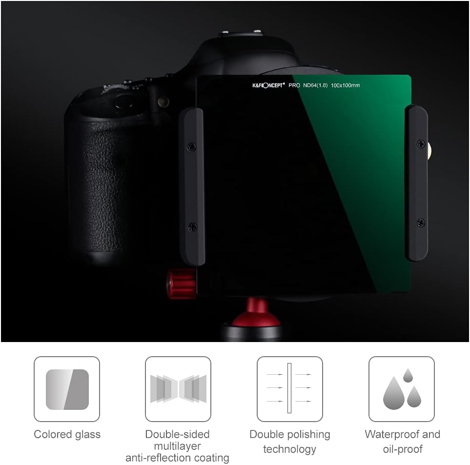 ND64 Quadratische Filter (1.8/6 Blenden) 100 * 100mm Filter SET 3, Filter SET 3