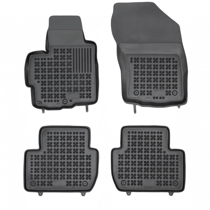 SMK Auto fussmatten gummimatten passt für Mitsubishi Outlander II 2006-2013 fussmatten Auto für alle