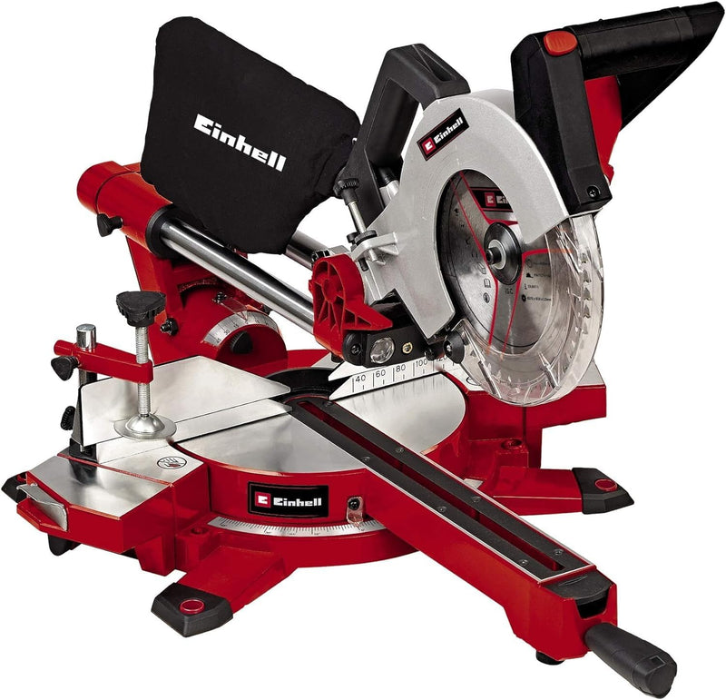 Einhell Zug-Kapp-Gehrungssäge TE-SM 2131 Dual (1600 W, 5000 min.-1, max. Schnittbreite 310 mm, Sägeb