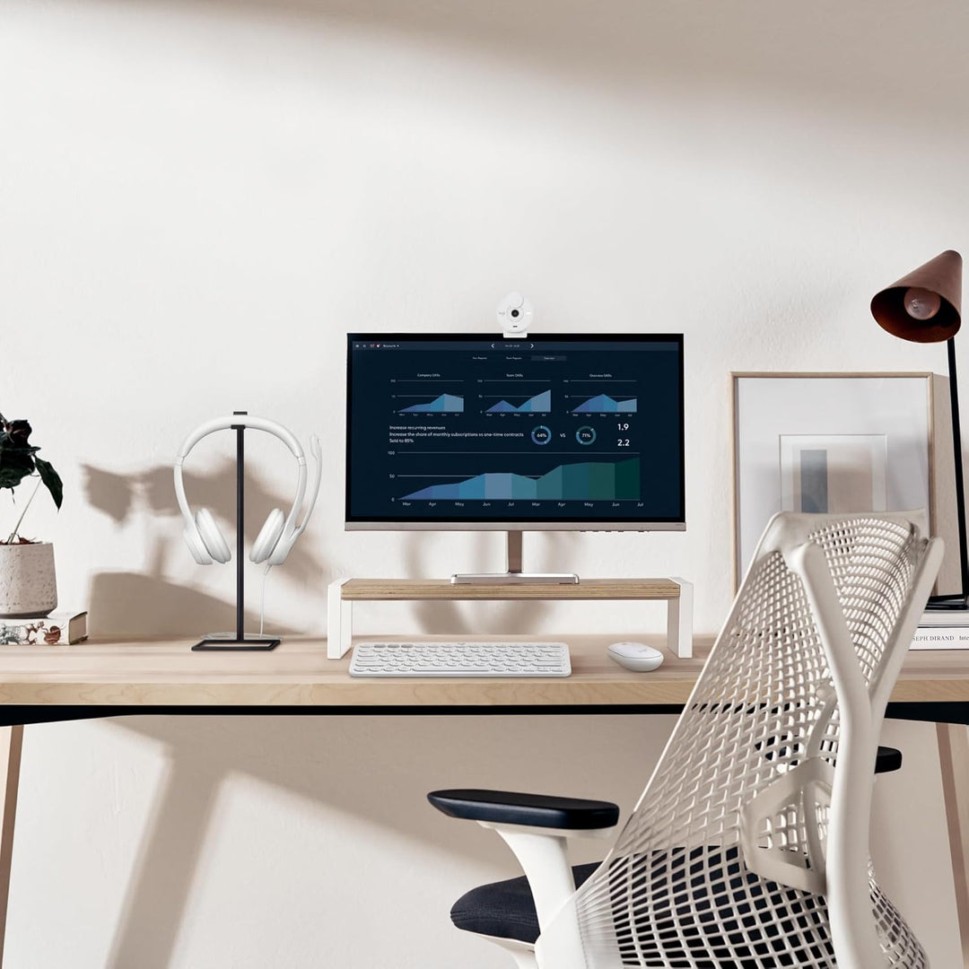 Logitech Brio 300 Full HD-Webcam mit Sichtschutz, Mikrofon mit Rauschunterdrückung, USB-C, Zertifizi