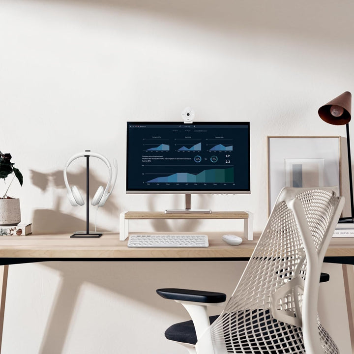 Logitech Brio 300 Full HD-Webcam mit Sichtschutz, Mikrofon mit Rauschunterdrückung, USB-C, Zertifizi