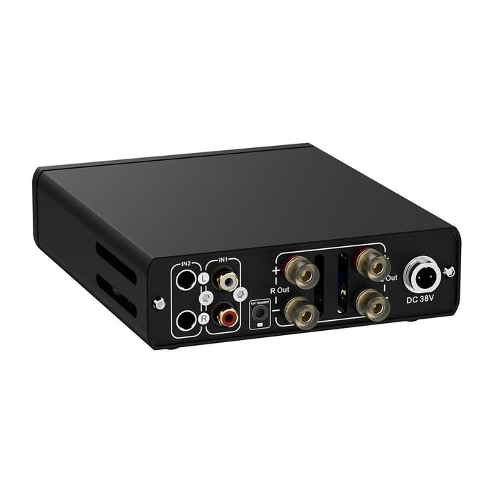 Topping Mini300 HiFi-Stereo-Verstärker, hohe Leistung, Balanced Class D, 140 W×2 @4Ω, 124 dB SNR, Au