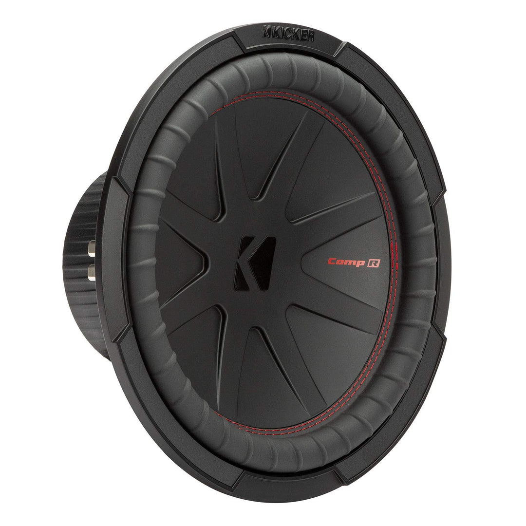 KICKER CompR122 (CWR122-48) - 30 cm Passiv Subwoofer mit 1000 Watt (RMS: 500 Watt) Dual 2 Ohm, Dual