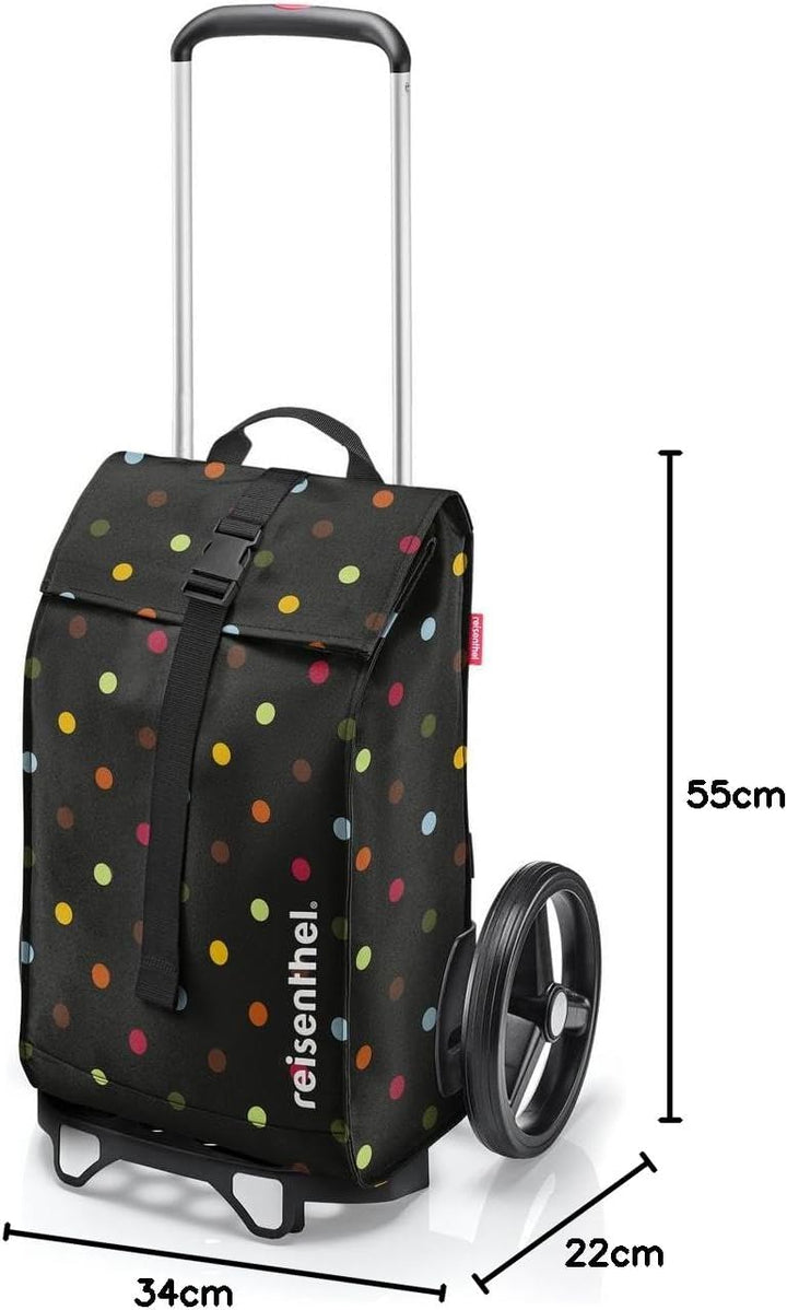 Reisenthel Citycruiser MJ Einkaufstrolley Einkaufsroller Einkaufswagen, Farbe:Dots, Dots