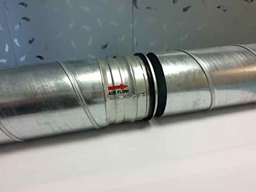Rückschlagventil mit doppelte Dichtung für Luftleitung – verschiedene Durchmesser Diametro 150 mm, D