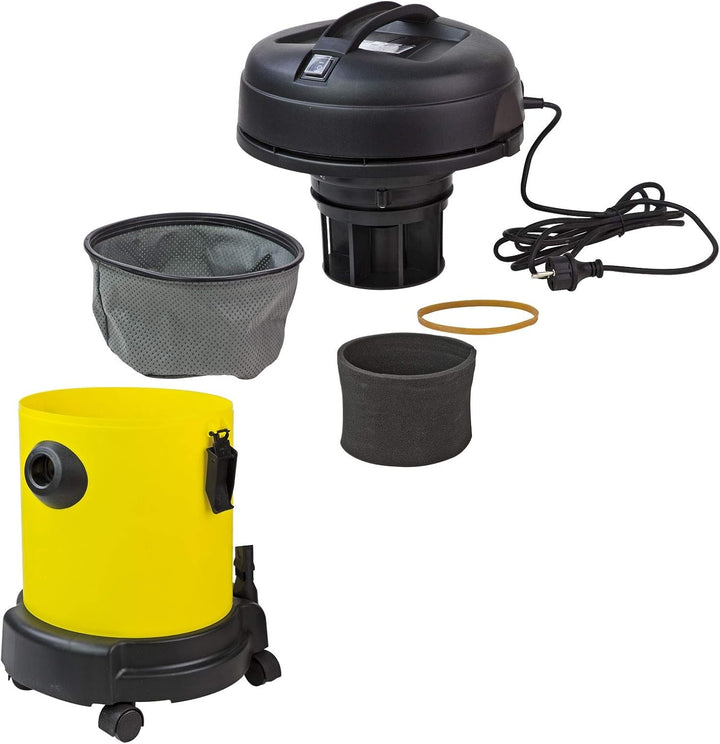 DEMA Schlammsauger Wassersauger Staubsauger Gebläse DSS1200 4 in 1 25 L 1200 W