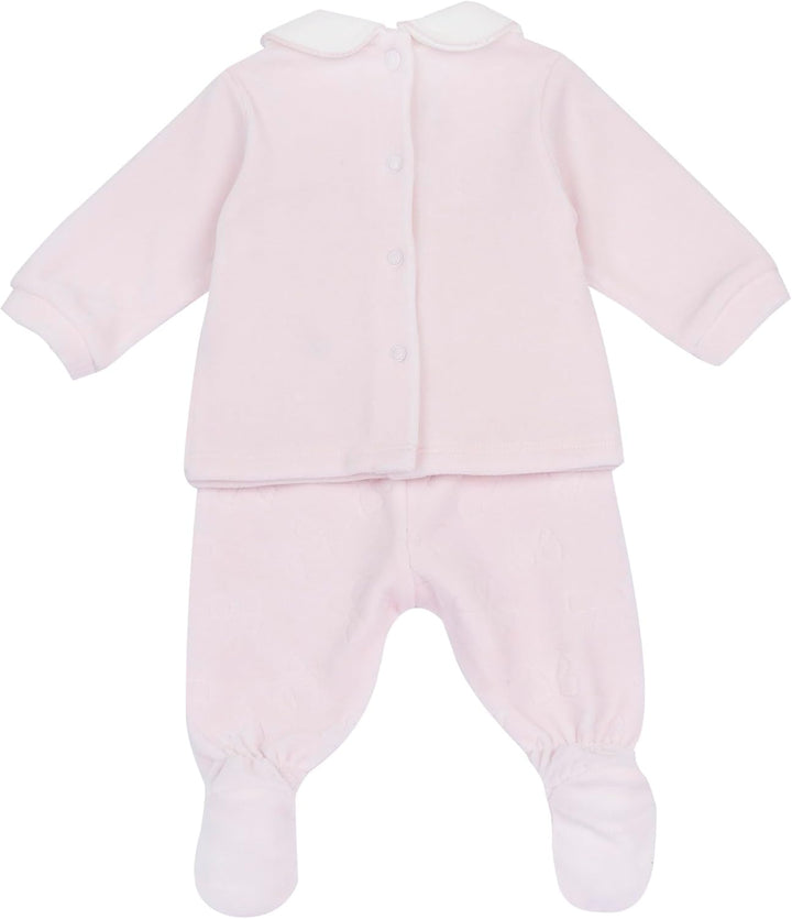 Chicco, Babyset Mit T-Shirt Und Leggings, Aus Weichem Nicki, Babykleidung Für 0-24 Monate, Designed