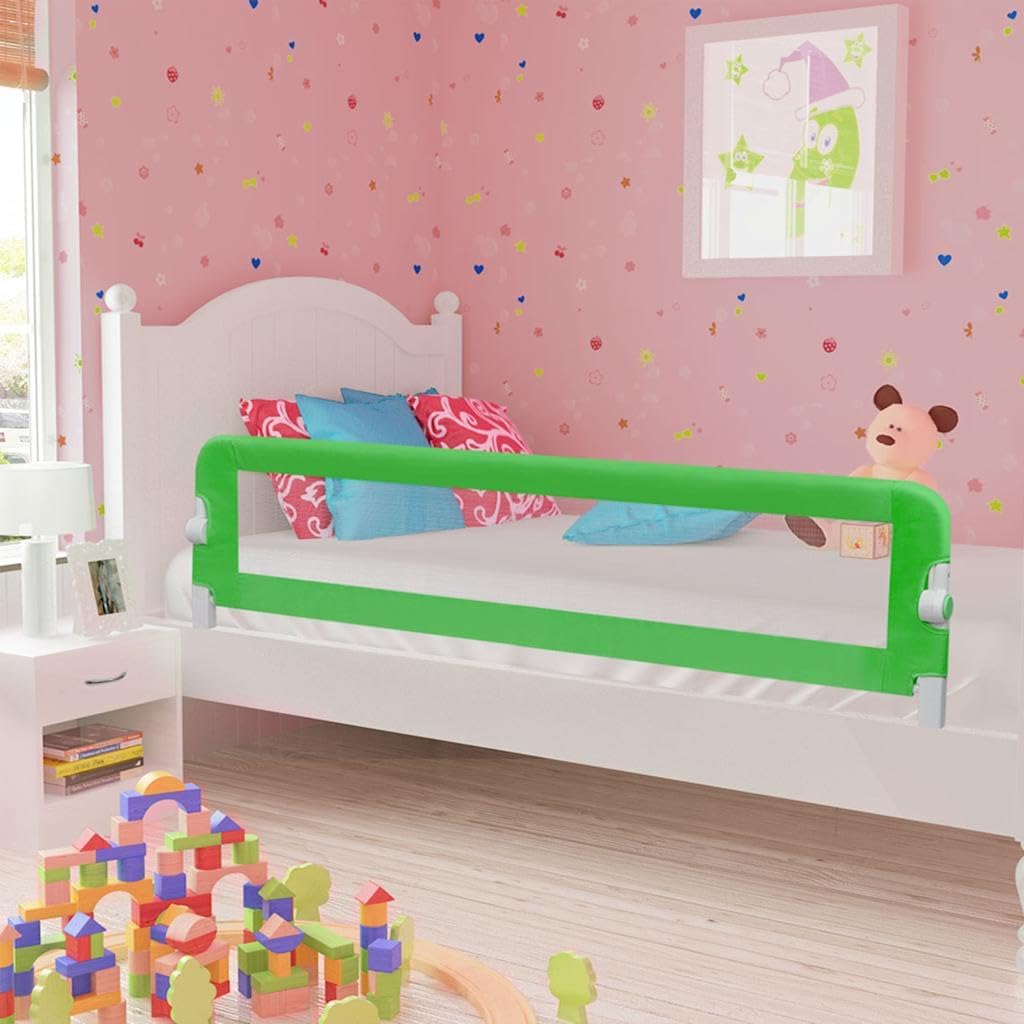 vidaXL Bettschutzgitter Bettgitter Kinderbettgitter Babybettgitter Rausfallschutz Kinder Baby Kleink