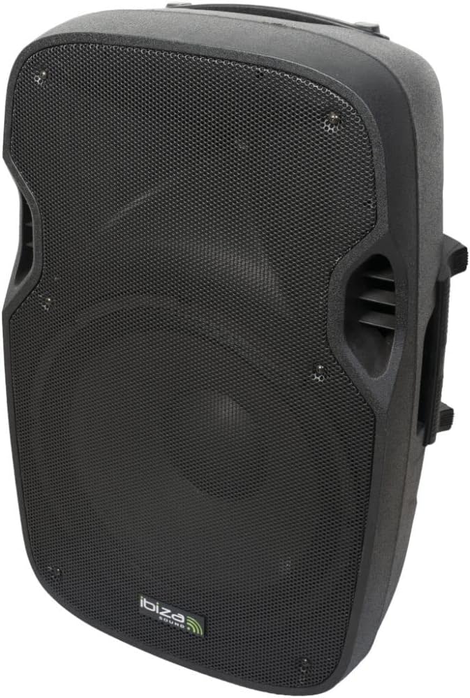 Ibiza - XTK15A - Plug & Play Aktiv-Lautsprechersystem 15"/38cm mit 600W RMS Belastbarkeit - Kompress