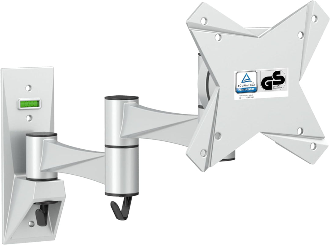 RICOO TÜV geprüfte PC Monitor Wandhalterung Schwenkbar Neigbar Universal für Bildschirm 13-19-24-27-