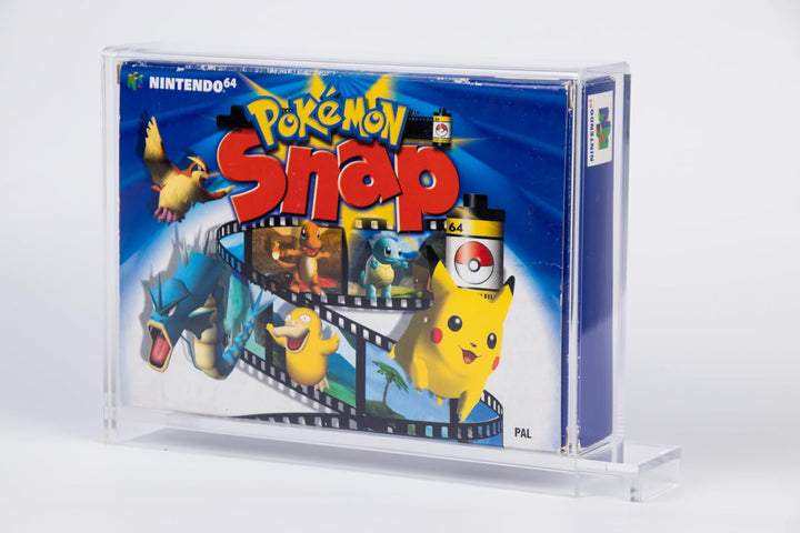 Acryl Case/Schutzhülle für Spiele OVPs, SNES, N64 Super Nintendo (SNES), Nintendo 64 (N64), Super Ni