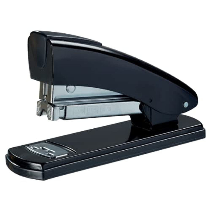 PETRUS 44784 Heftgerät für Büro, klassisch, Modell 2001, Schwarz, Schwarz
