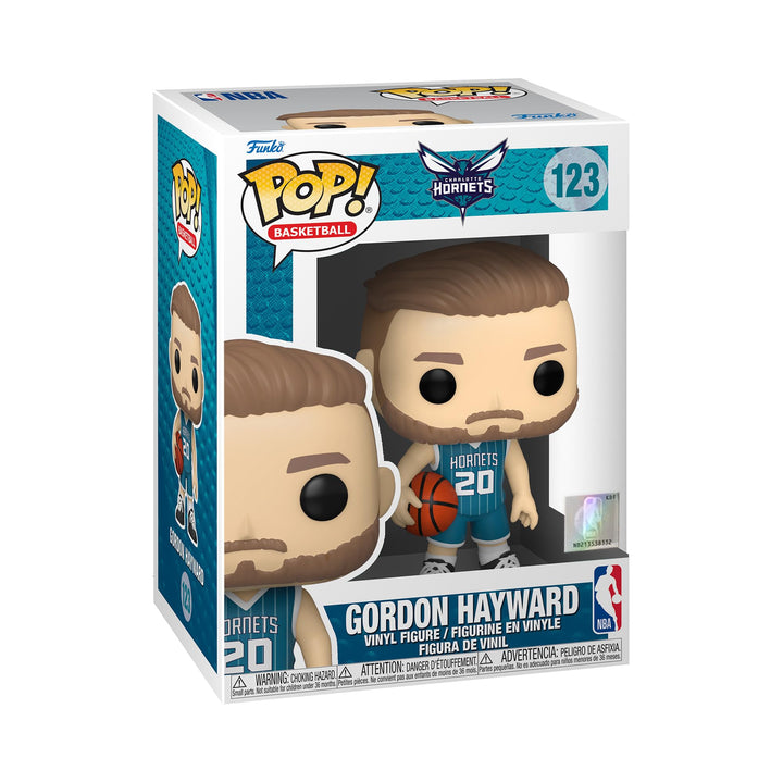 Funko Pop! NBA: Hornets - Gordon HaywardHayward - (Teal Jersey) - Vinyl-Sammelfigur - Geschenkidee -