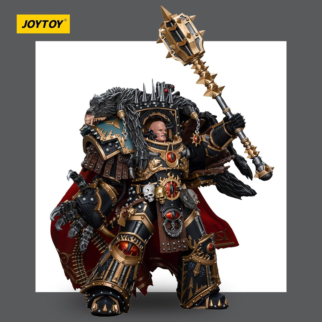 JOYTOY Warhammer 40k Sons of Horus Warmaster Horus Primarch of The XVlth Legion 1/18 Action Figur，Ko