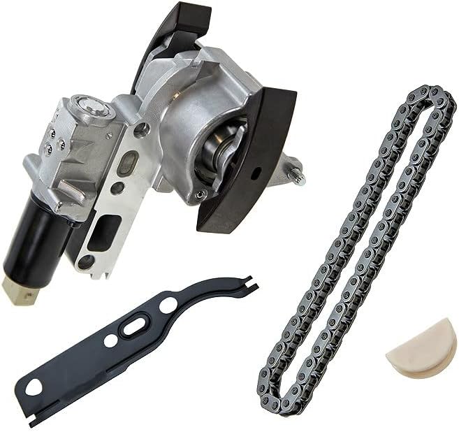 Satz Nockenwellenversteller (1x Kettenspanner 1x Steuerkette 1x Dichtung Kettenspanner) Zylinderbank