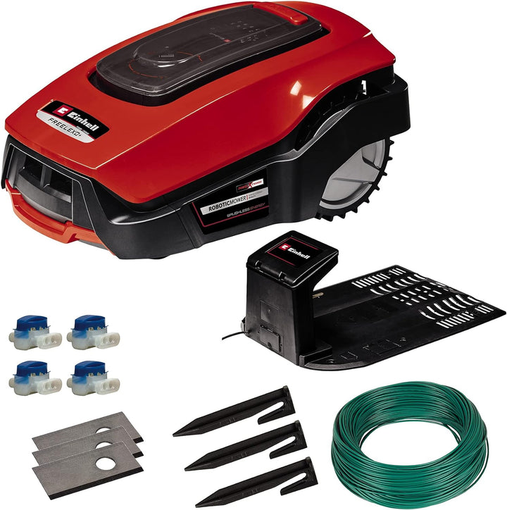 Einhell Rasenmäher FREELEXO 800 LCD BT Solo Power X-Change (ohne Akku, 18 V, 800 m², Multizonenmäher