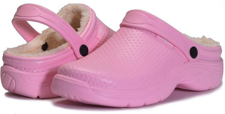 Eagsouni Clogs Hausschuhe Gefüttert Herren Damen Winter Gartenschuhe Wasserdicht Gartenclogs Warme P