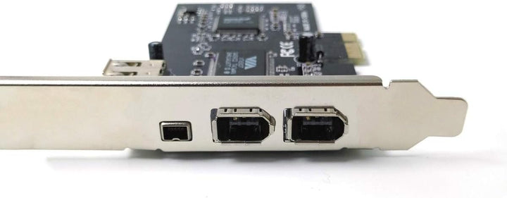ELIATER PCIe Firewire Karte für Windows 10, IEEE 1394A PCI Express Controller 4 Ports (3 x 6 Pin und