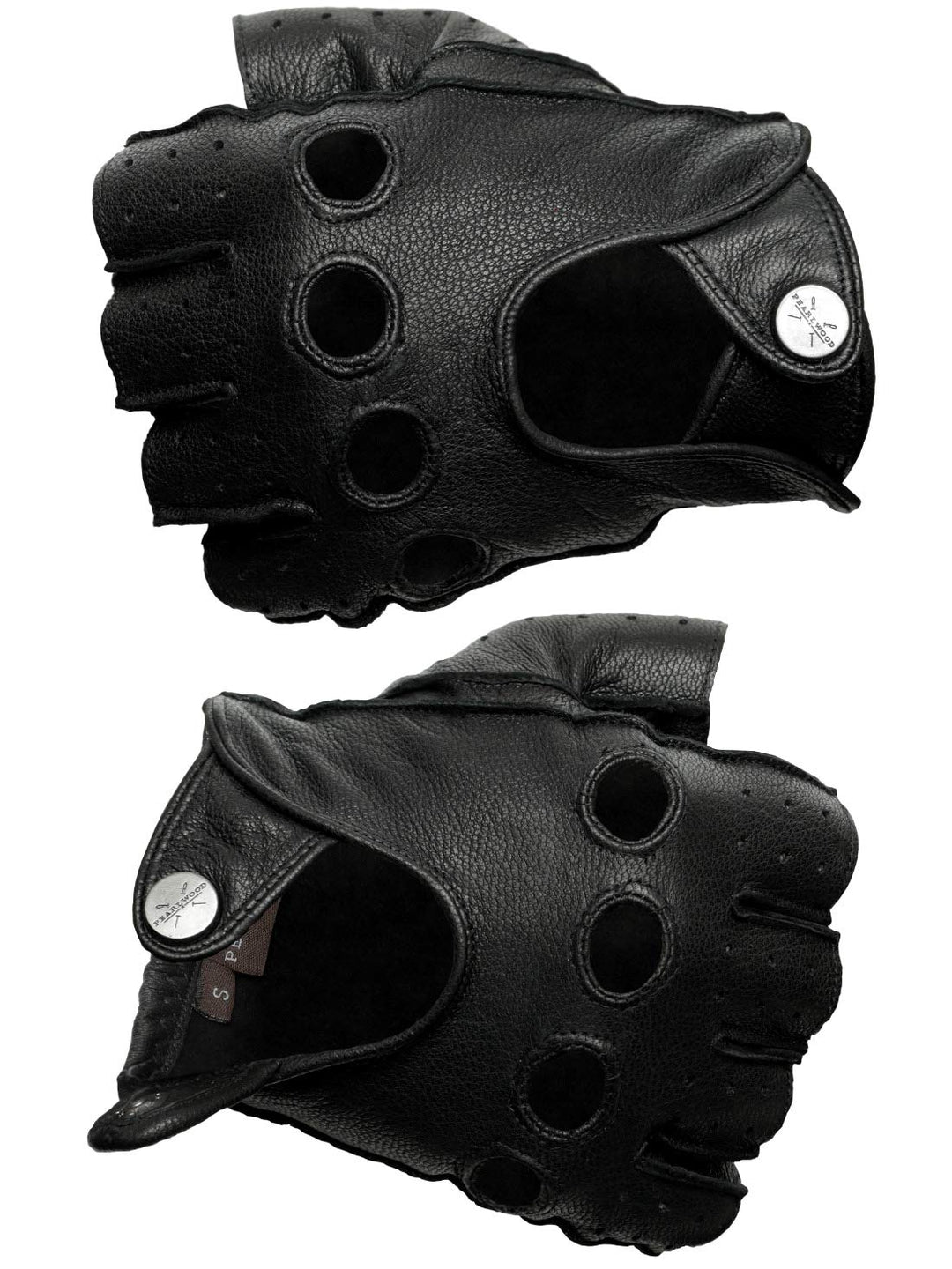 PEARLWOOD Herren Lederhandschuhe Jenson für Autofahrer aus Ziegenleder M (9) black (200), M (9) blac