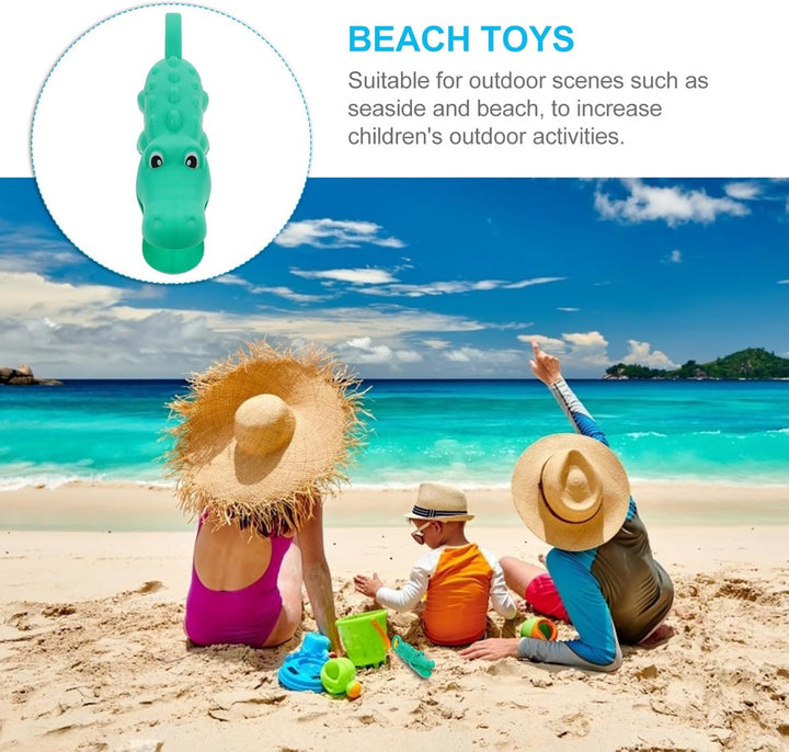 HEMOTON Sand Snapper Krokodil Sandzange Für Kinder Wasser/Sandspielzeug Strandspielzeug, Schneeballm