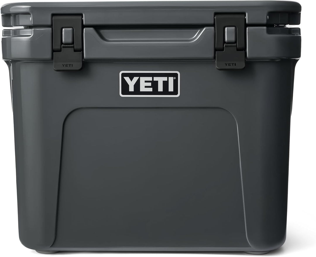 YETI Roadie 32 Wheeled Cool Box, Insulated Hard Cooler Charcoal, Charcoal