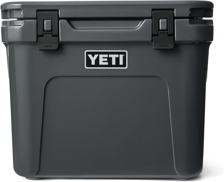 YETI Roadie 32 Wheeled Cool Box, Insulated Hard Cooler Charcoal, Charcoal