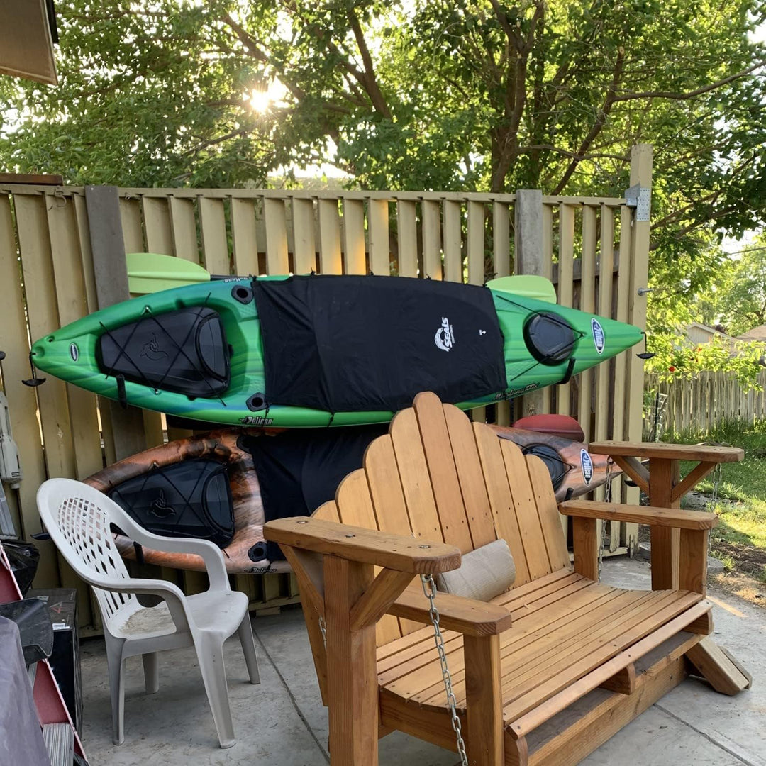 pipabiba Garagenhaken, Kajak-Aufbewahrungshaken, 6 Stück, robuste Kleiderbügel für Gartenwerkzeuge,