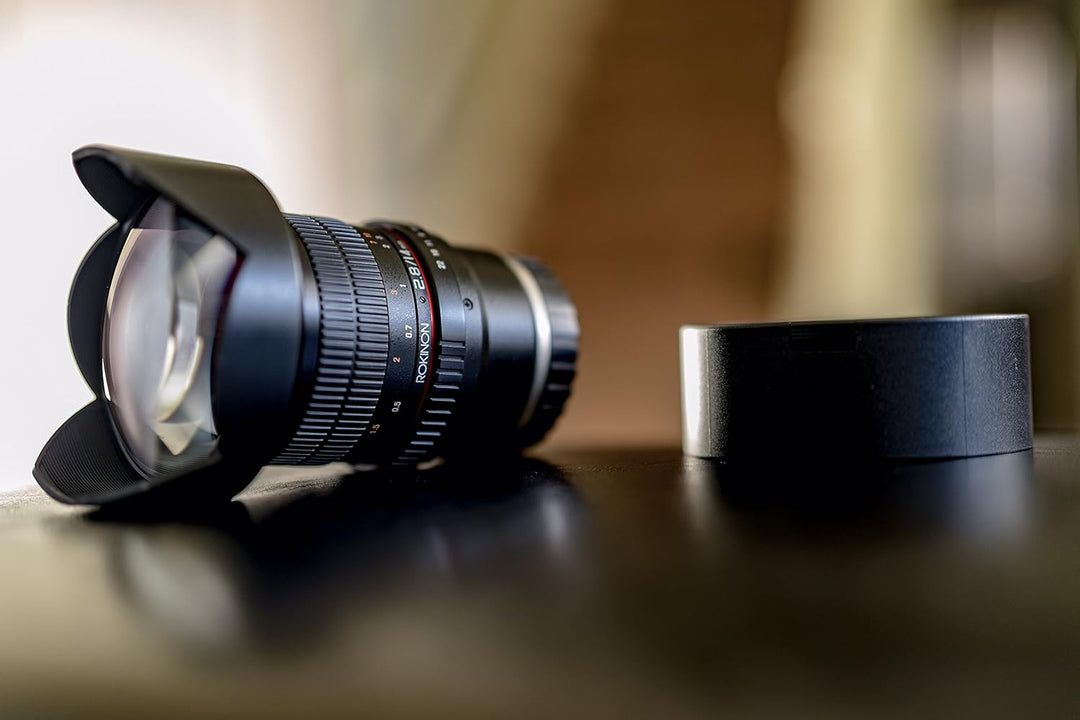 Rokinon FE14M-E 14 mm F2.8 Ultra Wide Objektiv für Sony E-Mount und Festobjektiv für andere Kameras