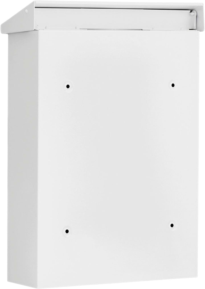 Burg-Wächter Briefkasten, Namensschild, A4 Einwurf-Format, Verzinkter Stahl, Strukturlackiert, Lette