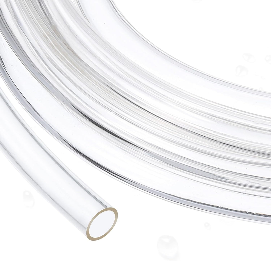 QUARKZMAN PVC Schlauch 13mm ID x 15mm OD (4 Meter) - Aquarium Schläuche - Gummischlauch Bierschlauch