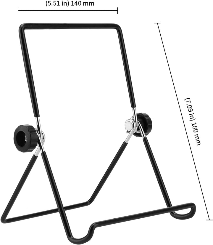 KEILEOHO 15 Stück 18 x 14cm Verstellbare Eisen Display Ständer, Metall Tellerständer Tellerhalter, B