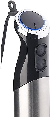 Rosenstein & Söhne Mixstab: Elektrischer 2in1-Stabmixer und Spiralschneider, 400 Watt, Edelstahl (Kü