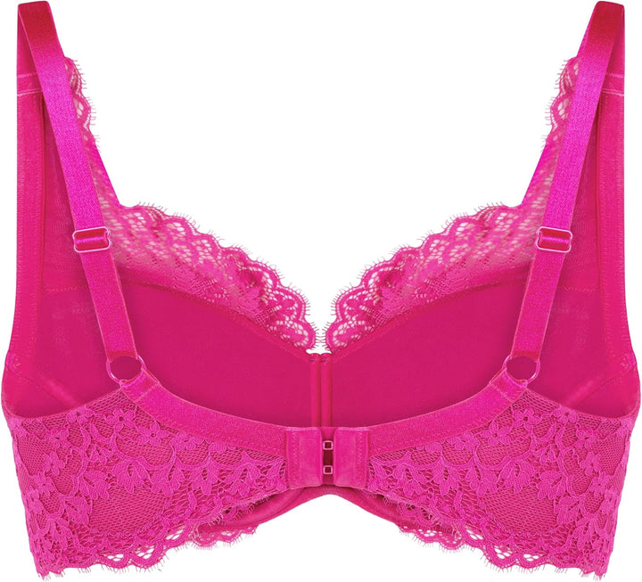 HUNKEMÖLLER Unwattierter Bügel-BH Daisy 70F Rose Violet, 70F Rose Violet