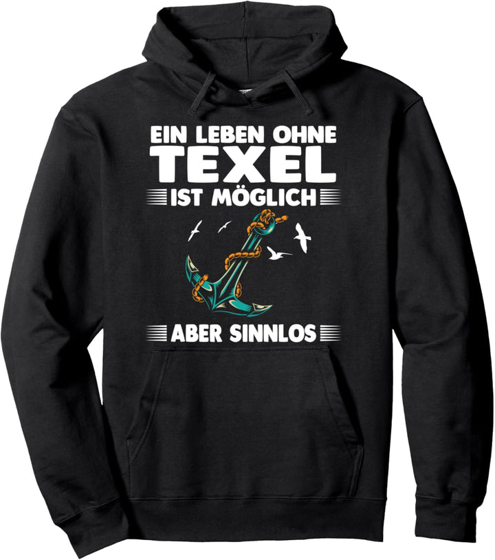 Nordsee Niederlande Nordseeinsel Holland Texel Pullover Hoodie