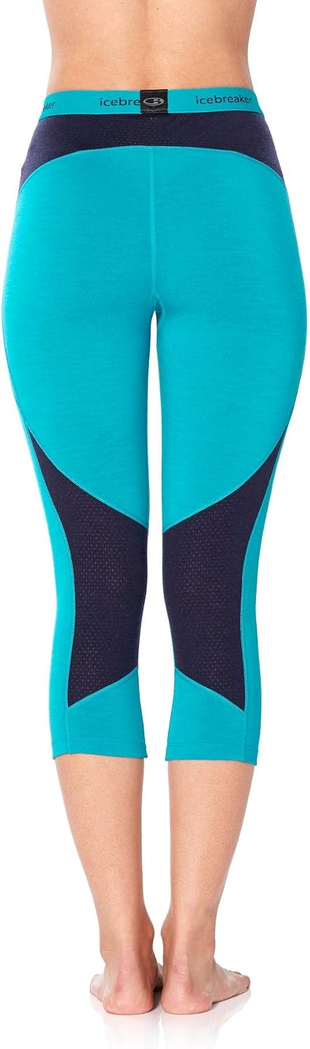 Icebreaker 260 Zone Legless 3/4 Women - Thermowäsche XS Jet Heather Grey/Black, XS Jet Heather Grey/