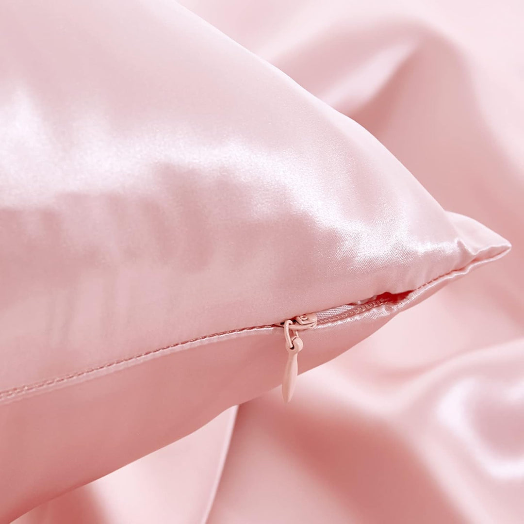 THXSILK 22 Momme Seide Kissenbezug - 100% Seide Kopfkissenbezug Sofakissenbezug - Anti milben Reissv