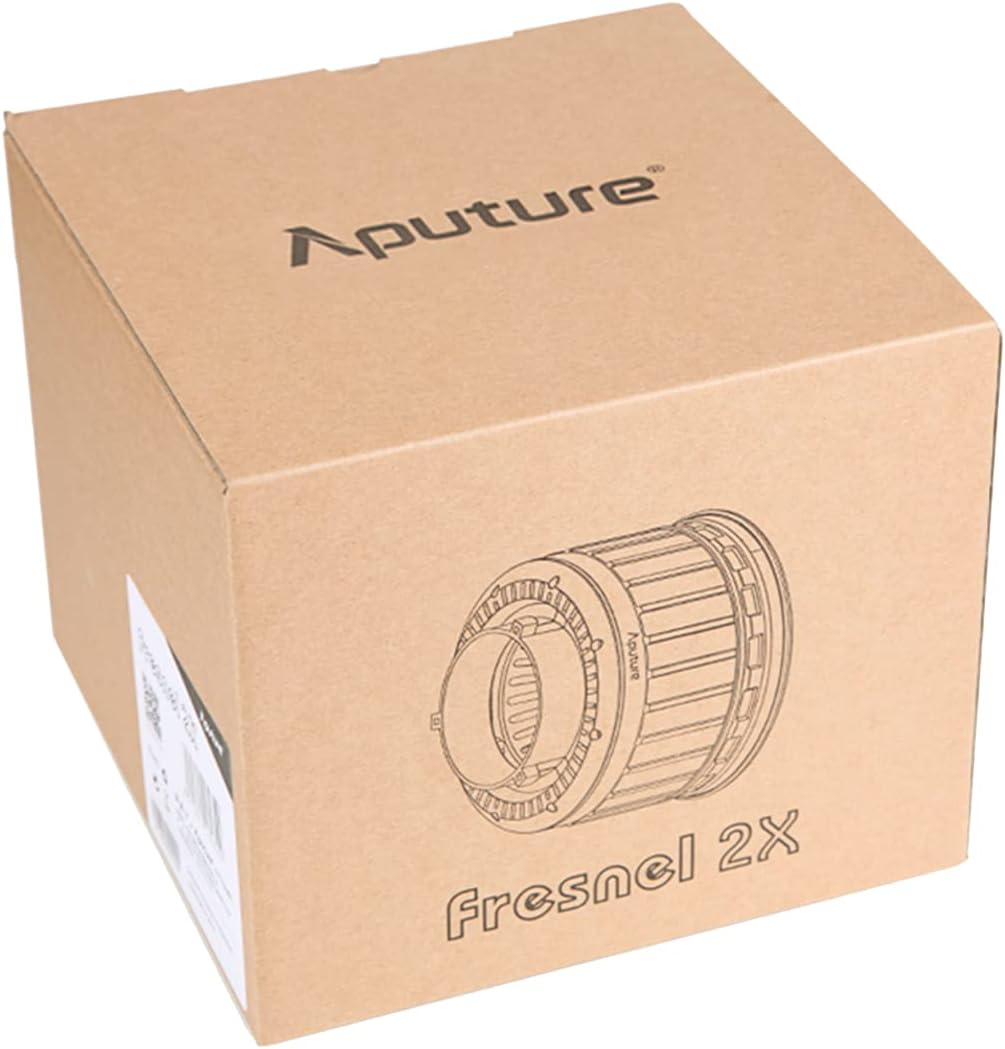 Aputure Fresnel 2X - Doppelobjektiv-Design, Kompatibel mit Bowens-Mount für Aputure LS 60/300 & Amar