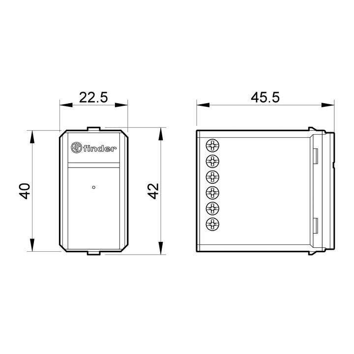 Yesly Multifunktions-Relais Bluetooth Finder Yesly Typ 13728230B000 - Serie 13 Yesly