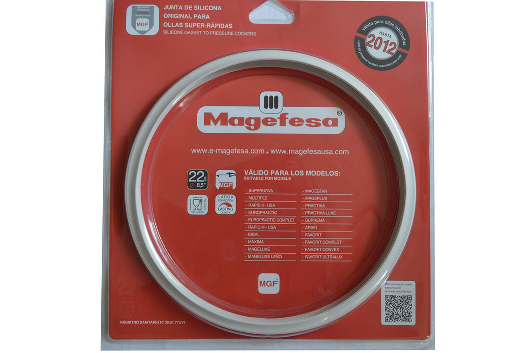 Magefesa Dichtungsring aus Edelstahl für Schnellkochtöpfe, 2,0 Pints, kompatibel III, Mage Star, Fav