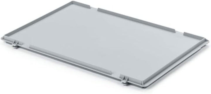 PROREGAL SuperSparSet 5x Scharnierdeckel für Eurobehälter | HxBxT 2,7x40x60cm HxBxT 2,7x40x60cm (5er