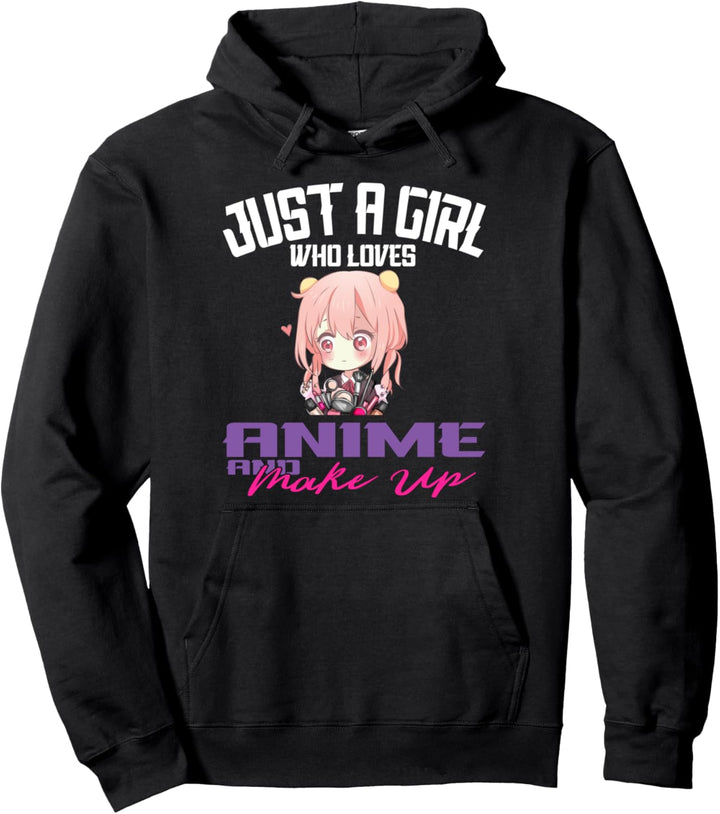 Anime und Makeup Otaku Schminkkünstler Japanischer Anime Pullover Hoodie