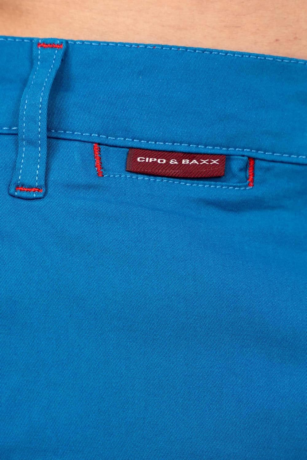 Cipo & Baxx Herren Stoffhose – Slim Fit & Regular Fit | Stretch Baumwoll-Mix | Atmungsaktiv & Bequem