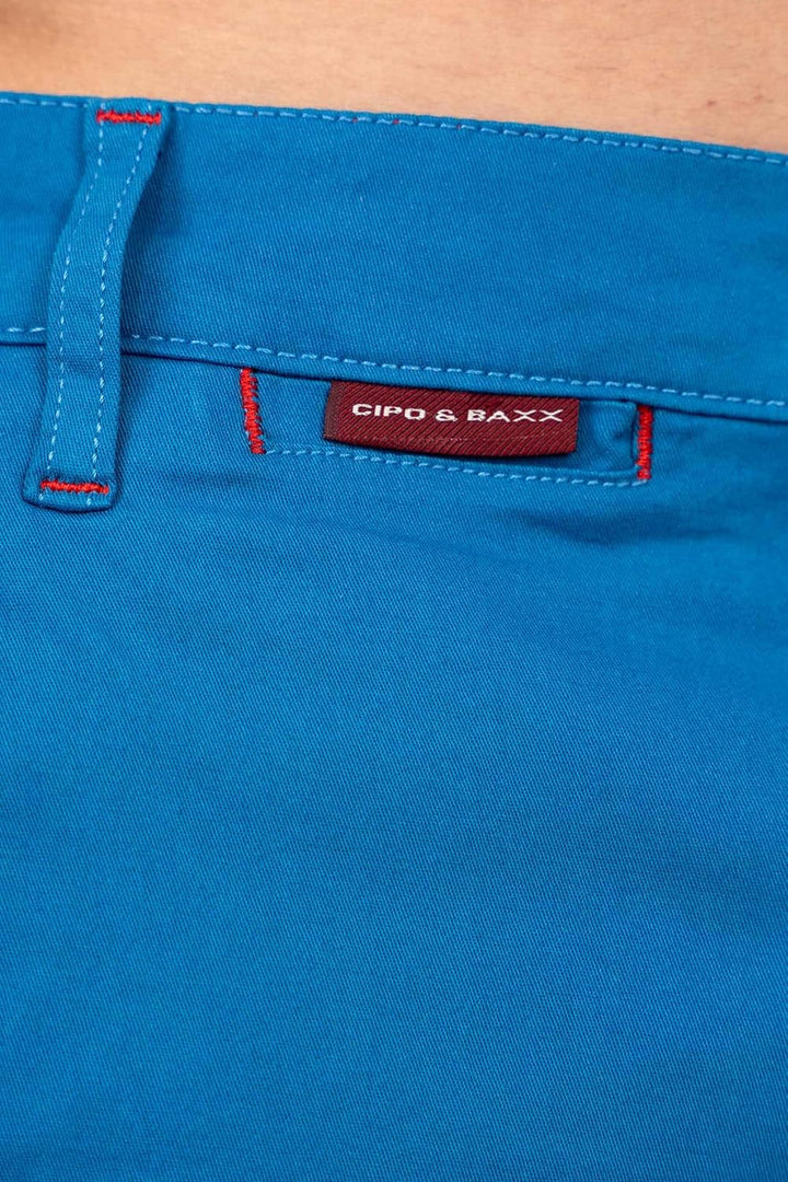 Cipo & Baxx Herren Stoffhose – Slim Fit & Regular Fit | Stretch Baumwoll-Mix | Atmungsaktiv & Bequem