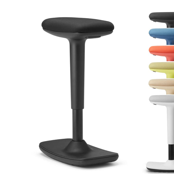 TREND OFFICE to-Swift, Bürohocker, Stehsitz, Stehhilfe, Sitzhocker mit Wippfunktion ergonomisch und
