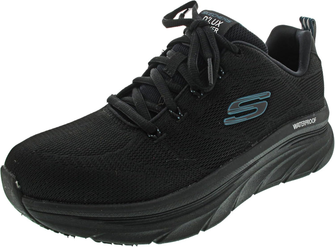 Skechers Herren D'lux Walker-Get Oasis Sneakers 40 EU Schwarz, 40 EU Schwarz