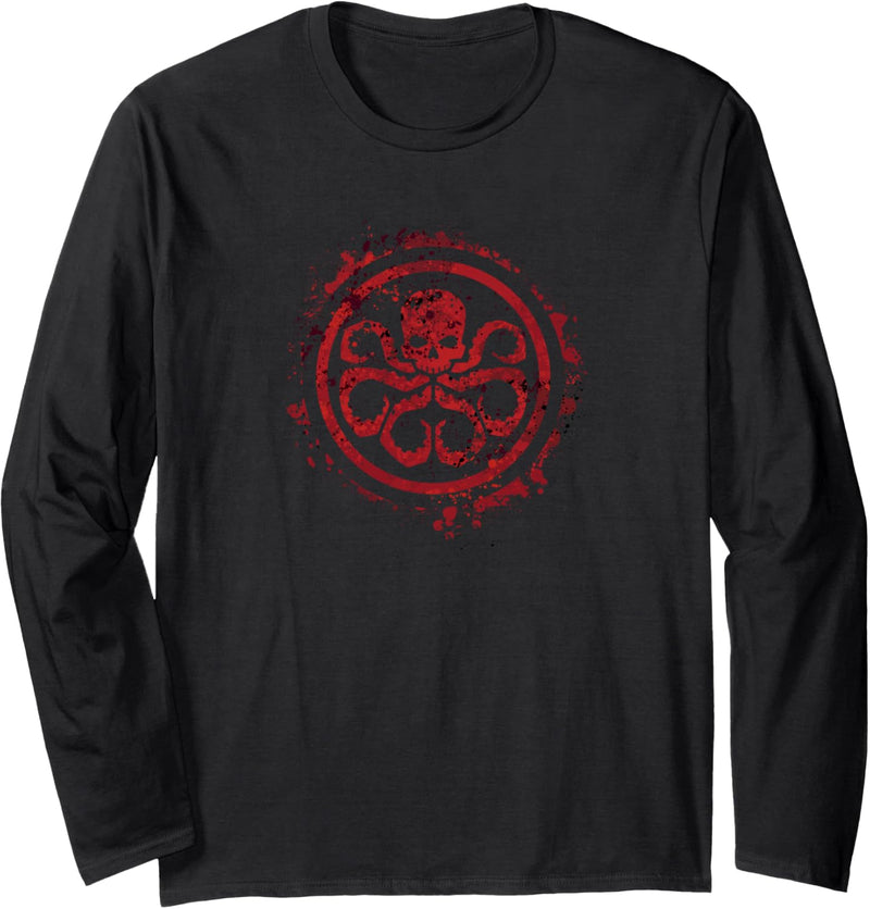 Marvel Hail Hydra Logo Langarmshirt