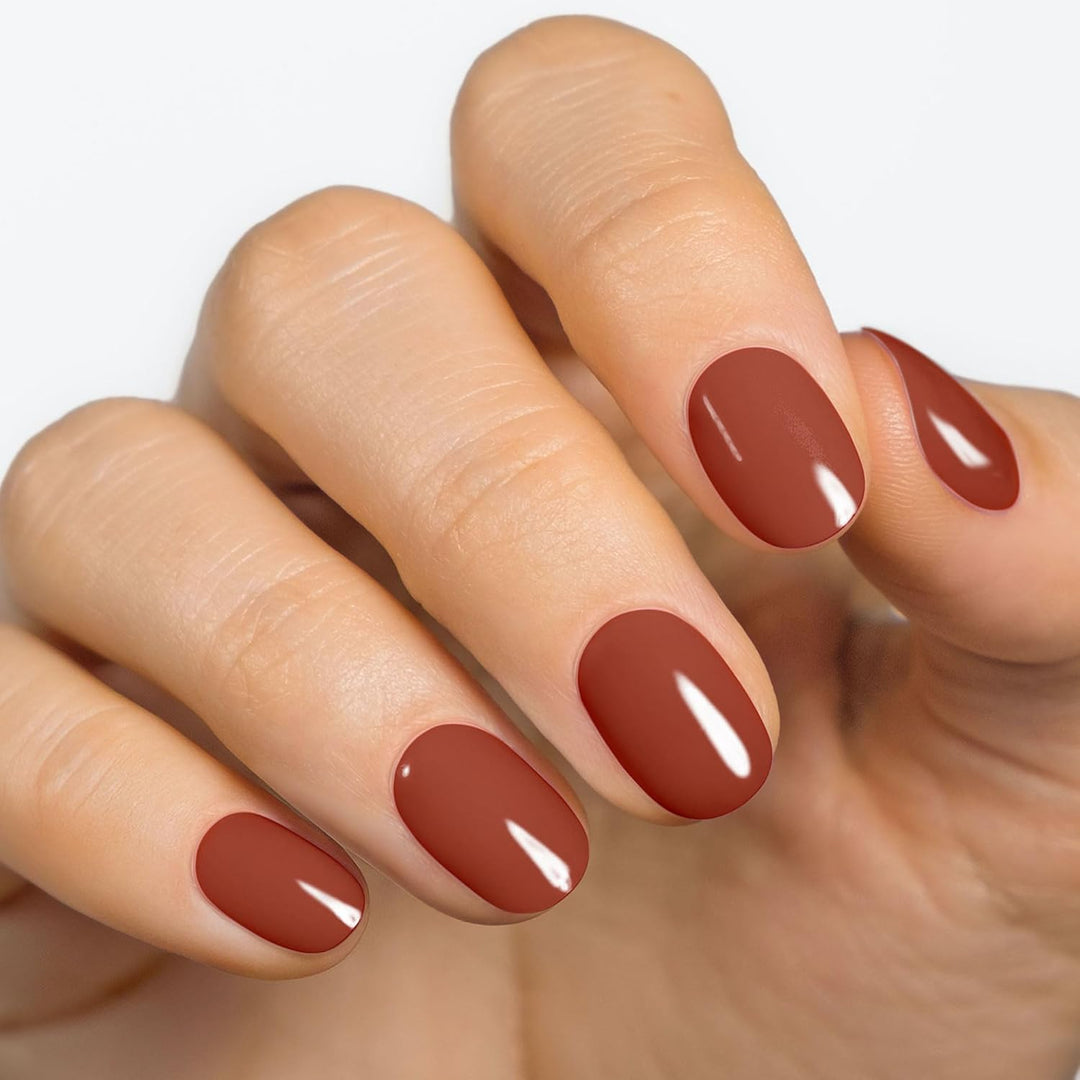 MOYOU LONDON Halbgehärtete UV Gel Strips - 20 Stück - Gel-Nagelfolien UV Härtend für Maniküre in Sal