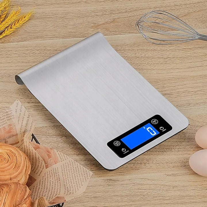 LTC LCD-Küchenwaage WG116 - Wägebereich 0,1-5000 g - Wägegenauigkeit 0,1 g - Masseinheiten g/ml/fl:o