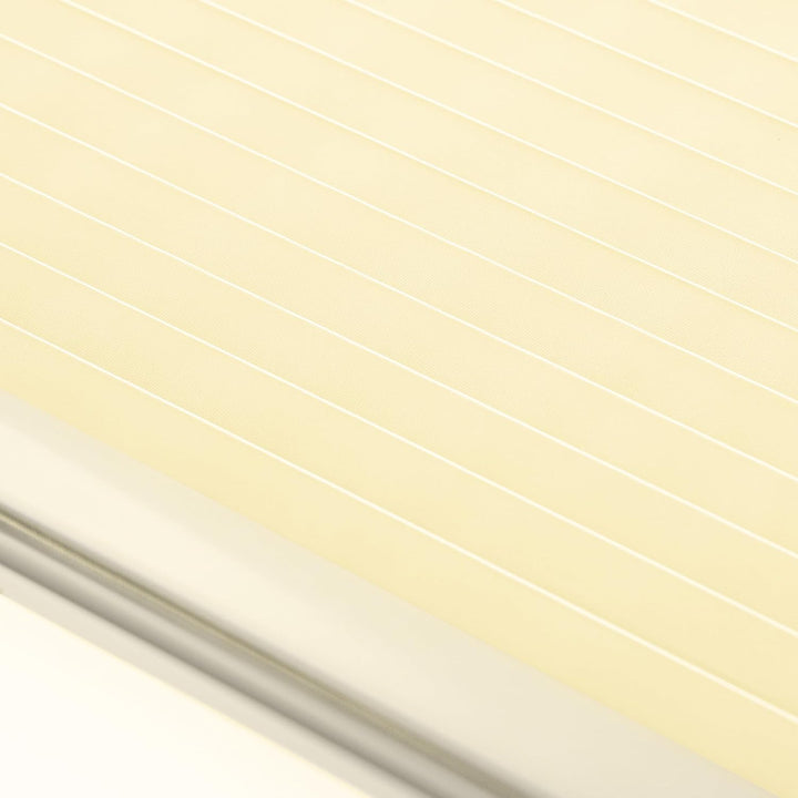 Sonello Plissee Klemmfix ohne Bohren 65cm x 160cm Creme Faltrollo Plisseerollo Jalousie für Tür & Fe