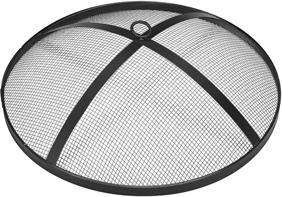 Yaheetech φ54 cm Feuerschale Garten Feuerstelle mit Schürhaken und Kohlerost Feuerkorb mit Funkensch
